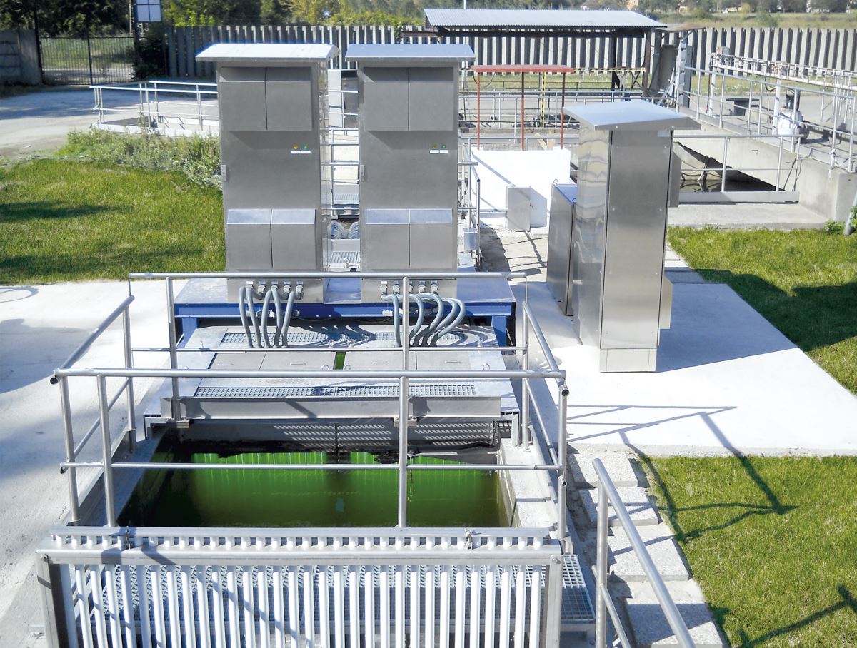 Wastewater UV Disinfection System
