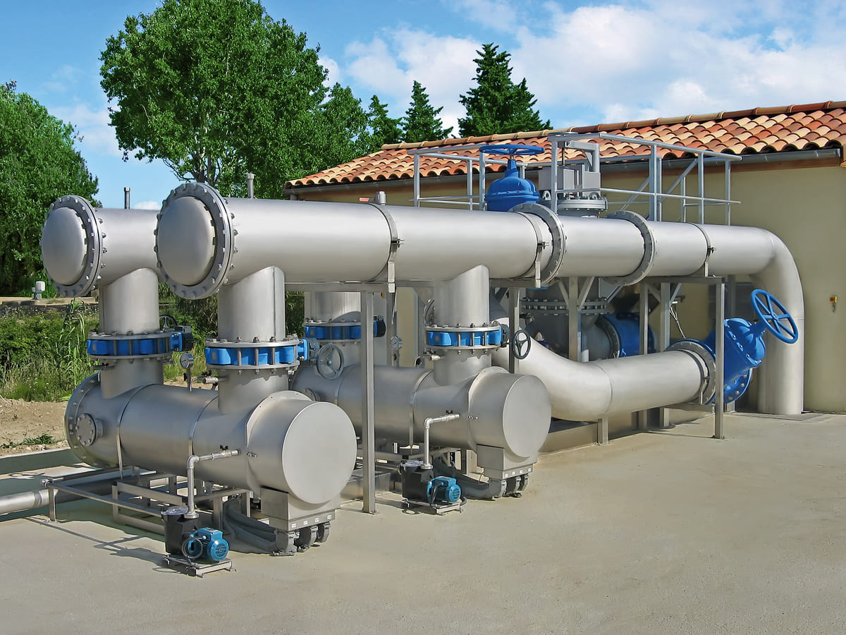Wastewater UV Disinfection System