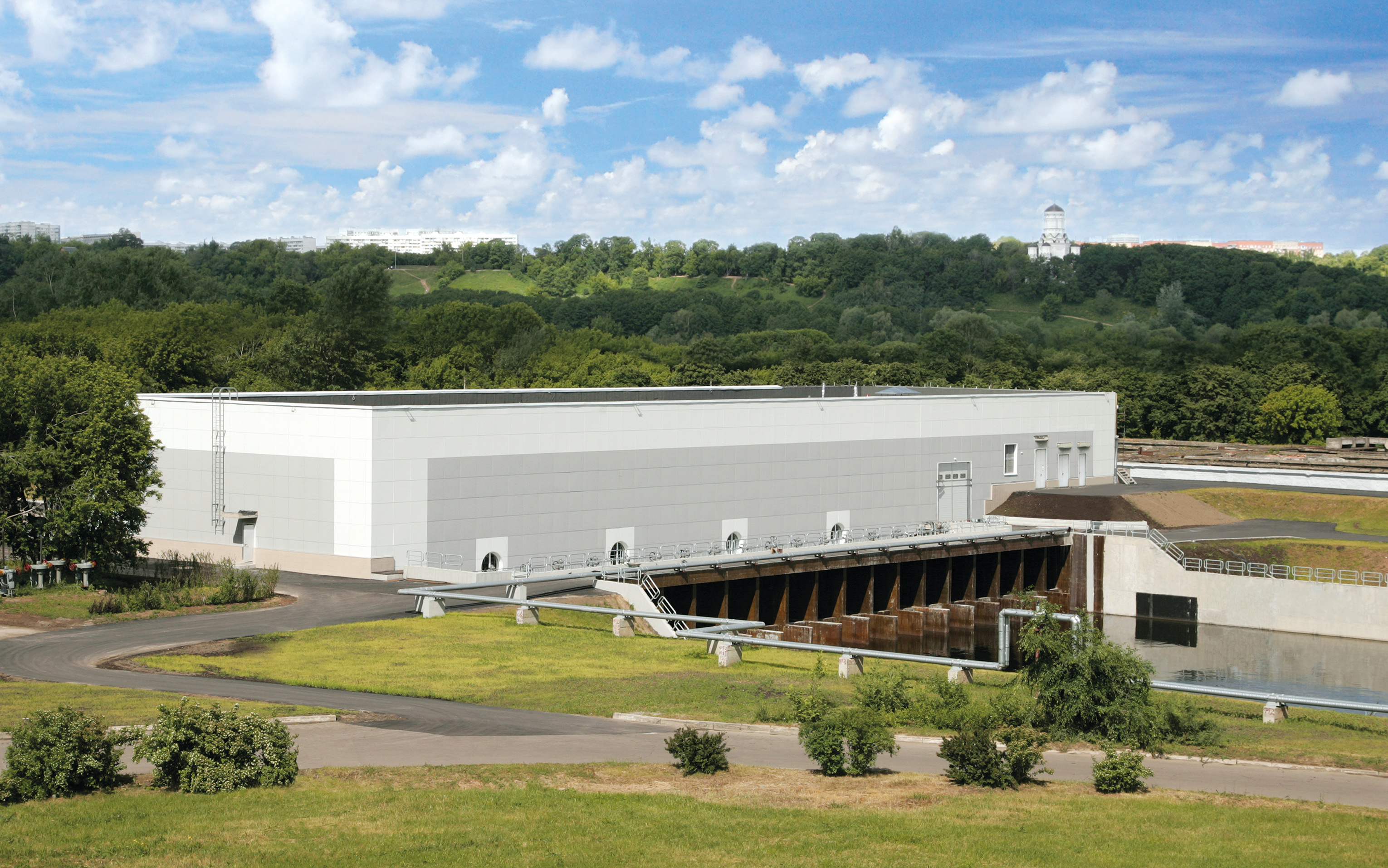 Kuryanovskaya Wastewater Treatment Plant UV Disinfection System