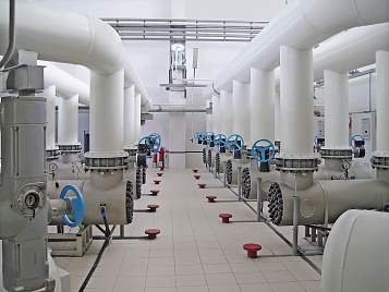 Achinsk, Russia. OIL REFINERY WWTP.